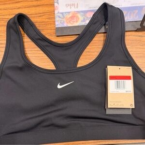 Nike Women's Black Racerback Sports Bra
